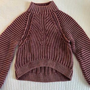 Free People Knit Sweetheart Sweater